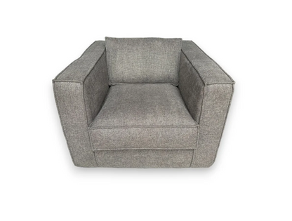 Fotoliu gri confortabil de citit ✔ model COLI