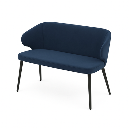 Bancheta catifea CAPRICE culoare ALBASTRU