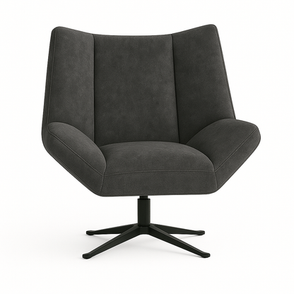 Fotoliu catifea GRI | model STEA