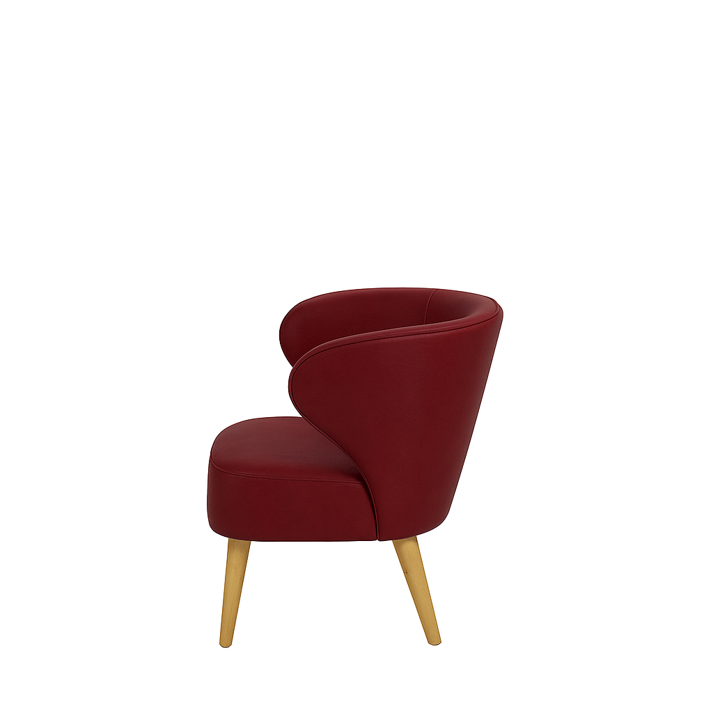 Fotoliu piele BEJ | model CAPRICE