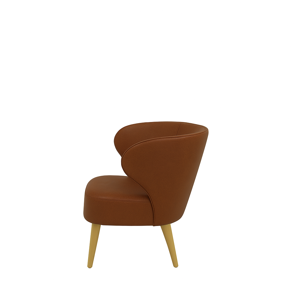 Fotoliu piele ALBA | model CAPRICE