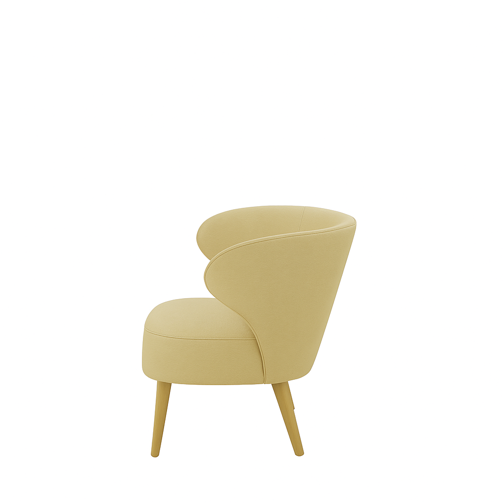 Fotoliu piele BEJ | model CAPRICE