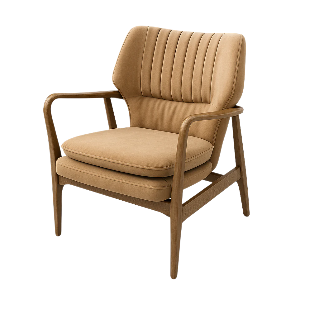 Fotoliu catifea VERDE | model VIA