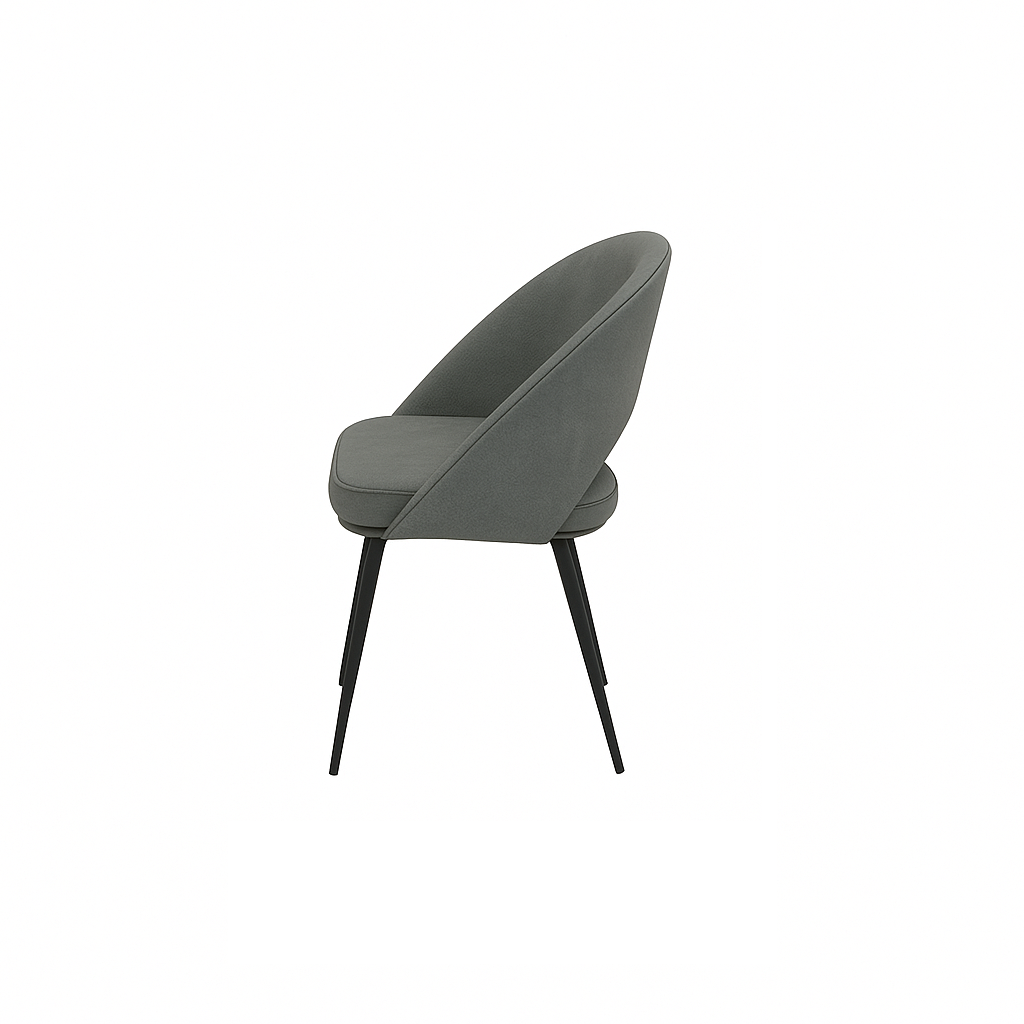 Scaun piele GALBENA | model LAVA