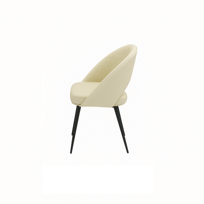 Scaun piele GALBENA | model LAVA