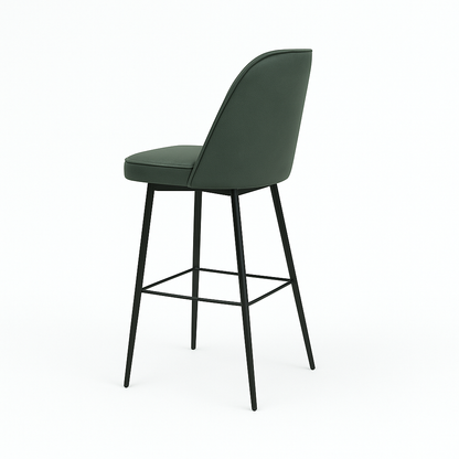 Scaun bar piele naturala BEJ | model FOX