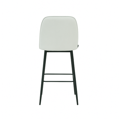 Scaun bar piele naturala ALBASTRA | model FOX