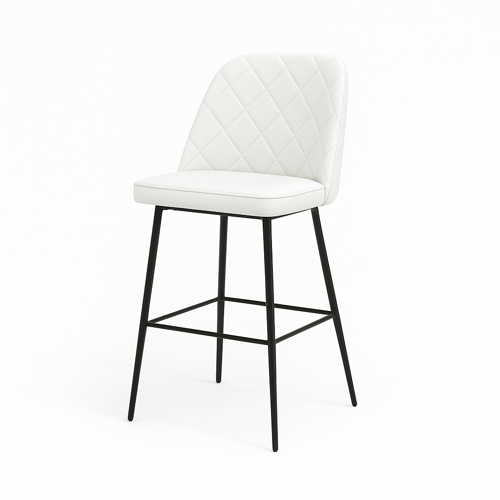 Scaun bar piele naturala ALBA | model FOX