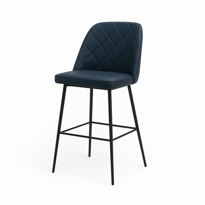 Scaun bar piele naturala BEJ | model FOX