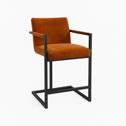 Scaun bar catifea MARO model FLEET