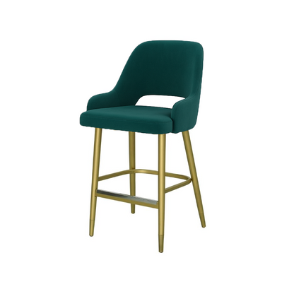 Scaun bar catifea | model HUGO