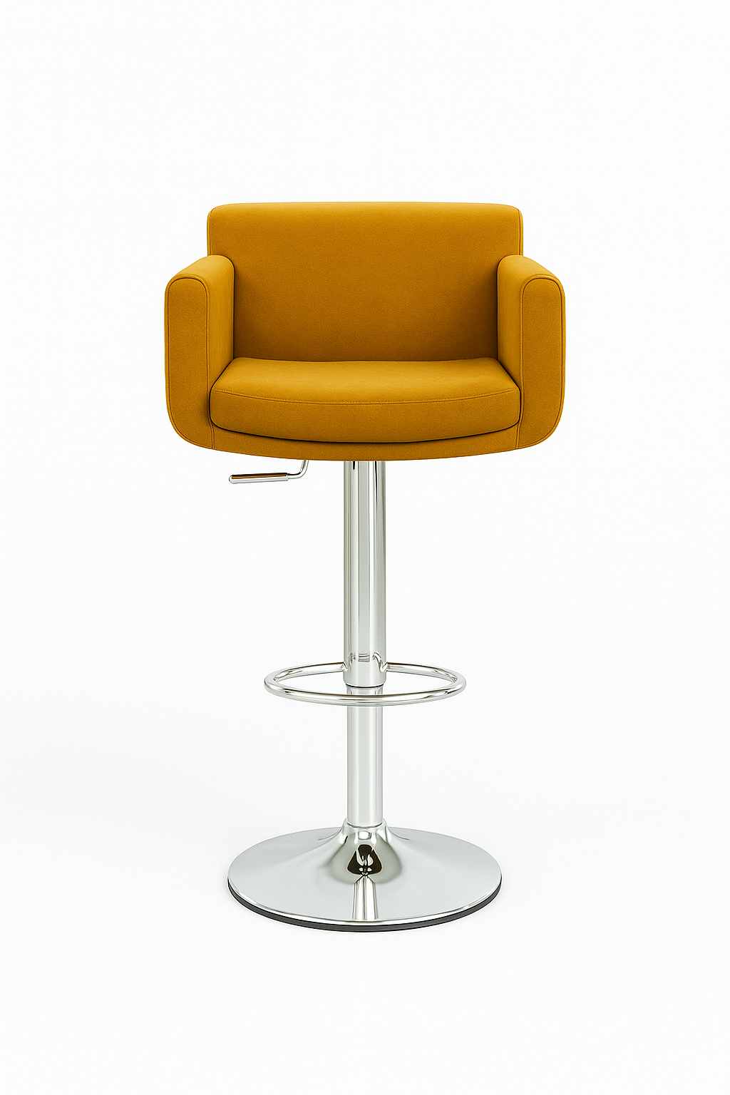 Scaun bar catifea ROZ | model IDA