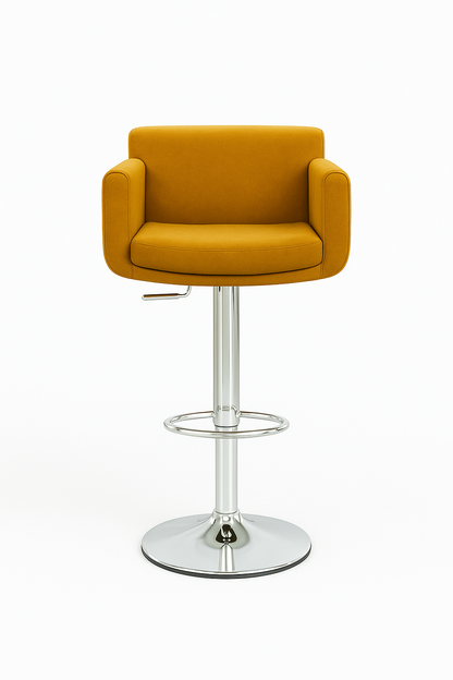 Scaun bar catifea VERDE | model IDA