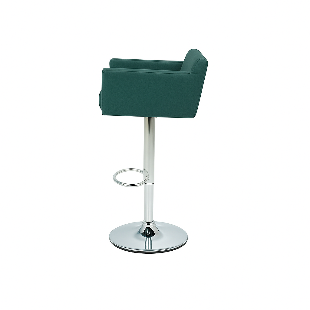 Scaun bar catifea VERDE | model IDA