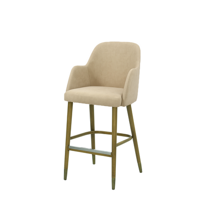 Scaun bar catifea ROZ | model PINO