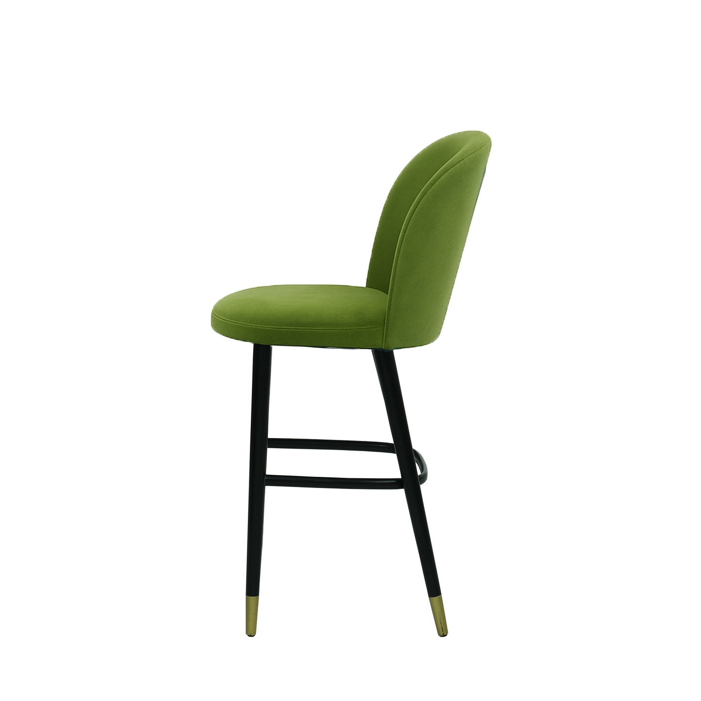 Scaun bar catifea ALBASTRA | model SAM