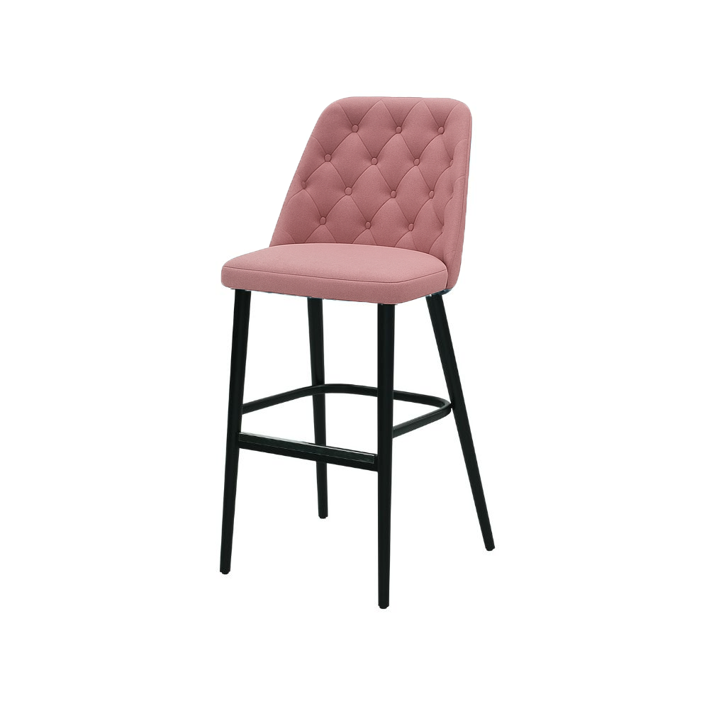 Scaun bar catifea BORDO | model SCOT
