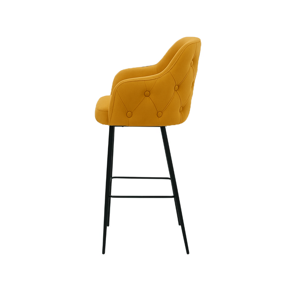 Scaun bar catifea BORDO | model TEONA