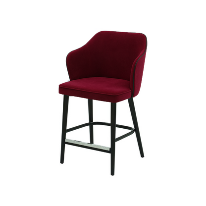 Scaun bar catifea BEJ | model ZEUS