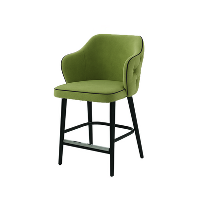 Scaun bar catifea BORDO | model ZOE