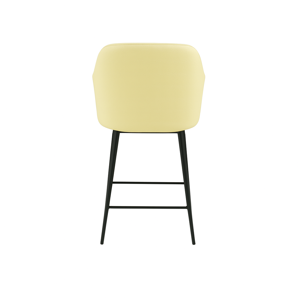 Scaun bar piele BEJ | model ALEX