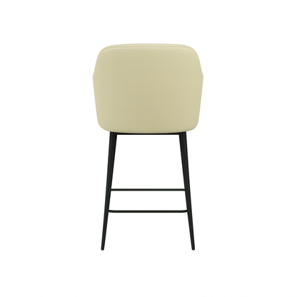 Scaun bar piele BEJ | model ALEX