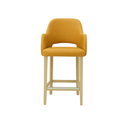 Scaun bar piele ROSIE | model APRIL