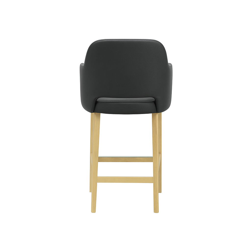 Scaun bar piele ALBA | model APRIL