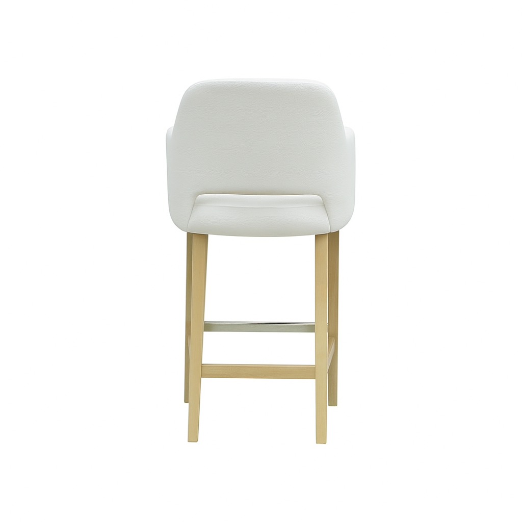 Scaun bar piele ALBA | model APRIL