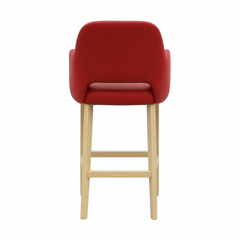 Scaun bar piele MARO | model APRIL