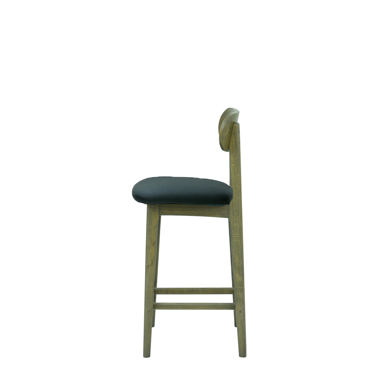 Scaun bar piele VERDE | model CLEO