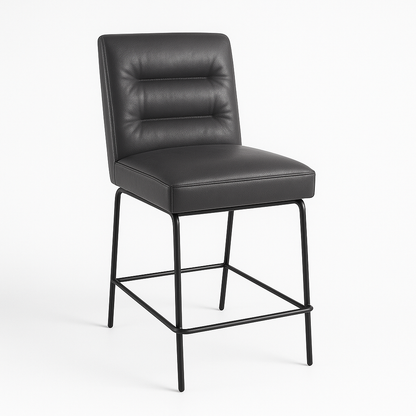 Scaun bar piele GRI | model DAG