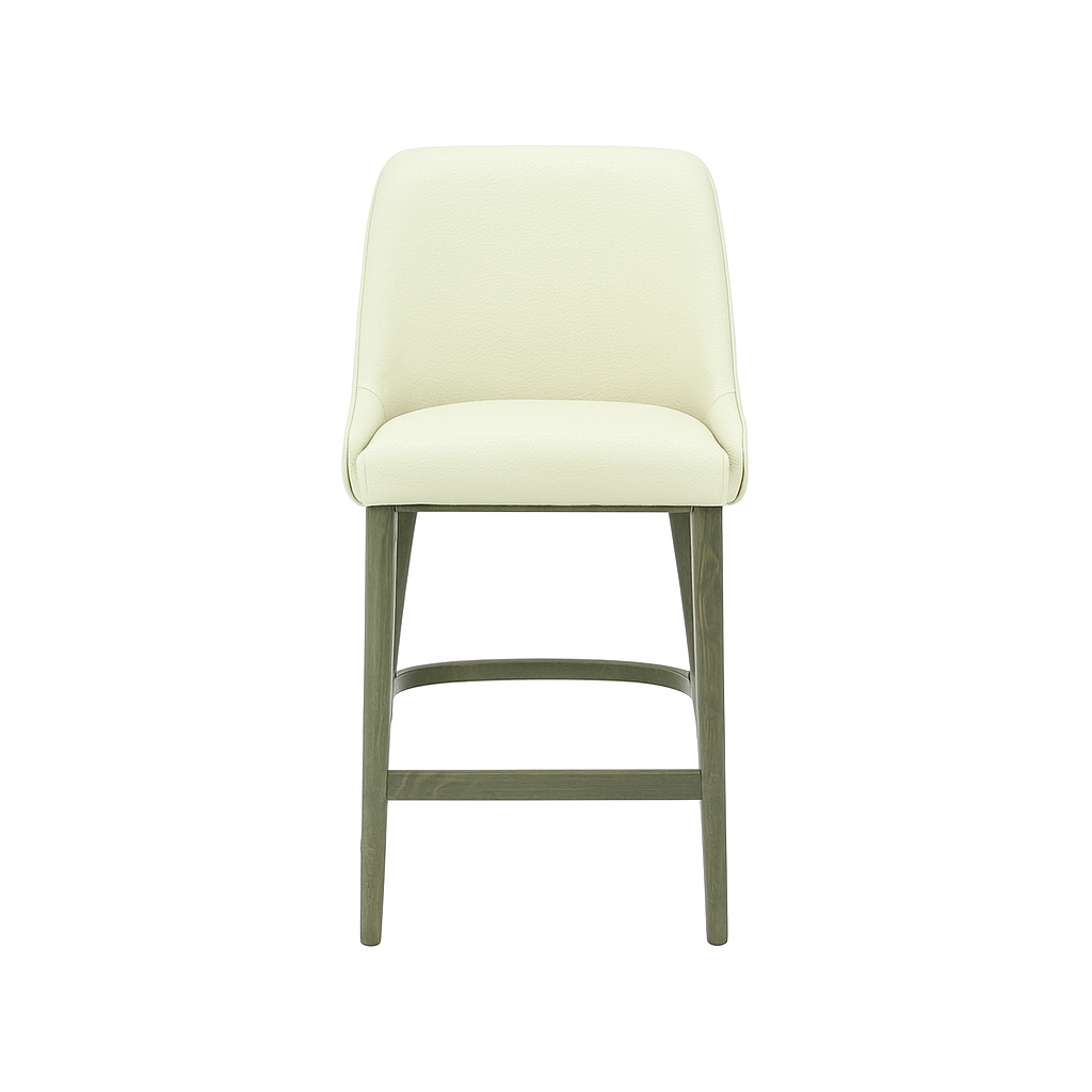 Scaun bar piele ALBA | model GINA