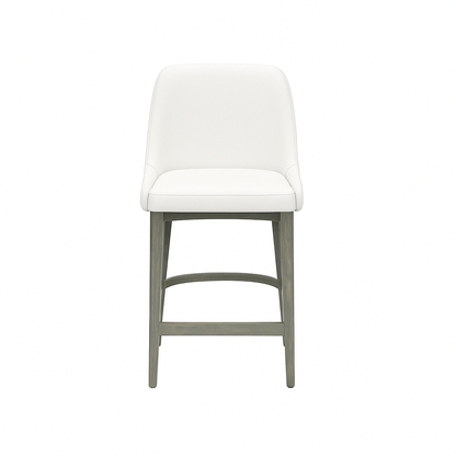 Scaun bar piele VERDE | model GINA