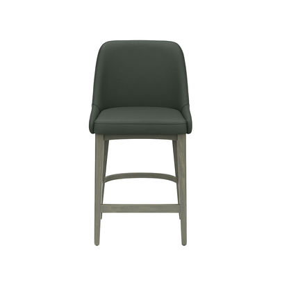 Scaun bar piele ALBASTRA | model GINA