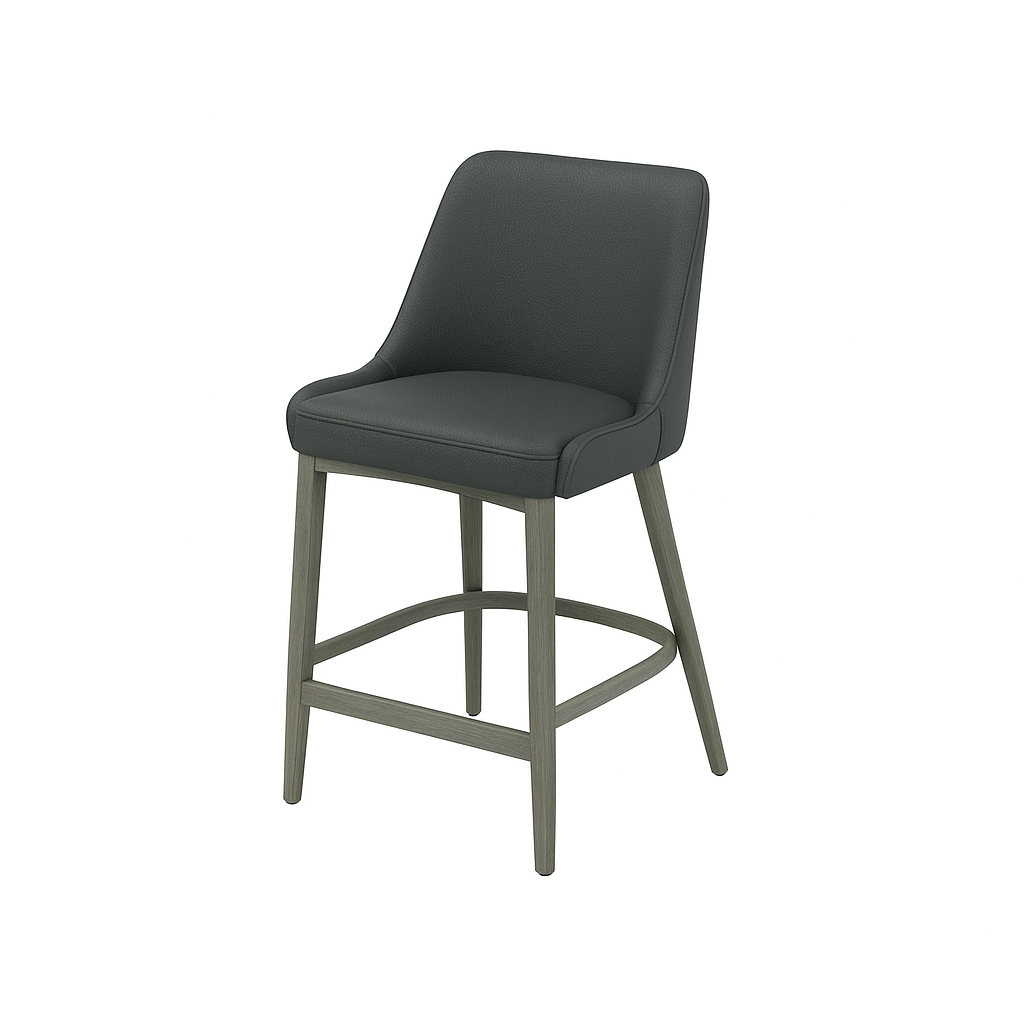 Scaun bar piele MARO | model GINA