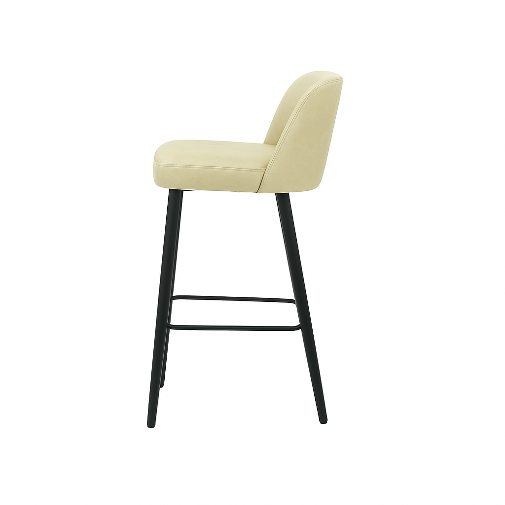 Scaun bar piele VERDE | model IVA