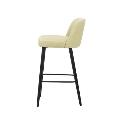 Scaun bar piele BEJ | model IVA