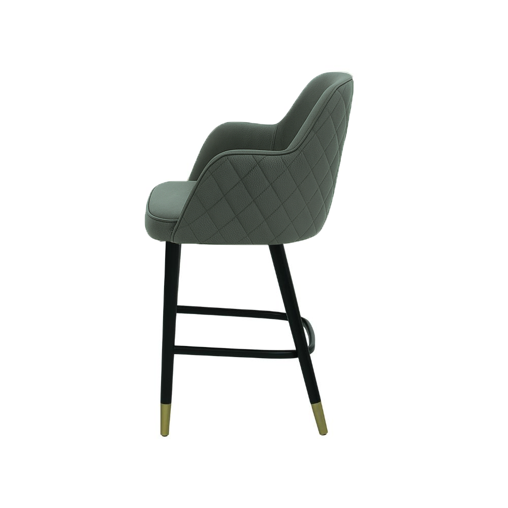 Scaun bar piele VERDE | model PINO X