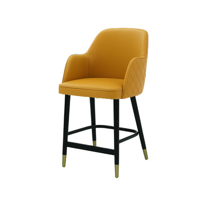 Scaun bar piele VERDE | model PINO X