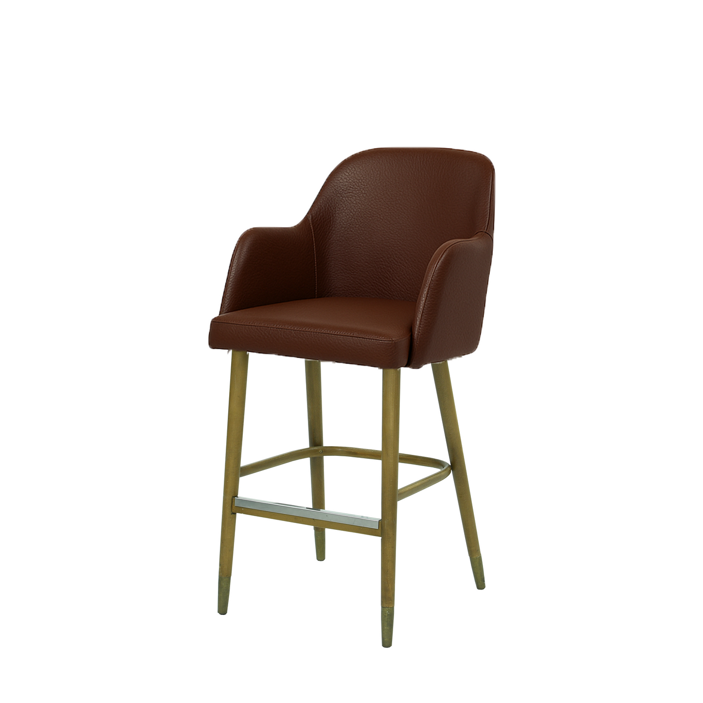 Scaun bar piele ALBA | model PINO