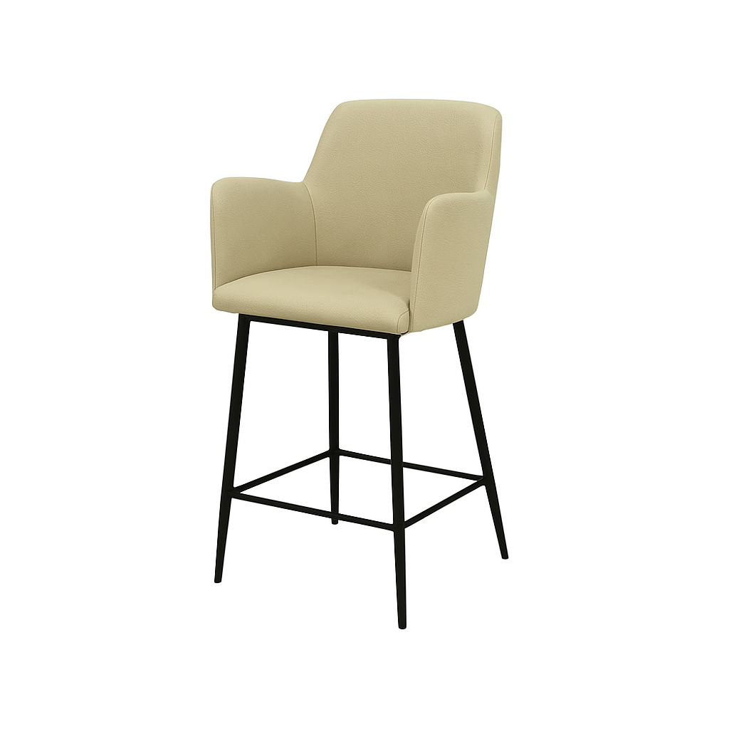 Scaun bar piele VERDE | model SIGMA