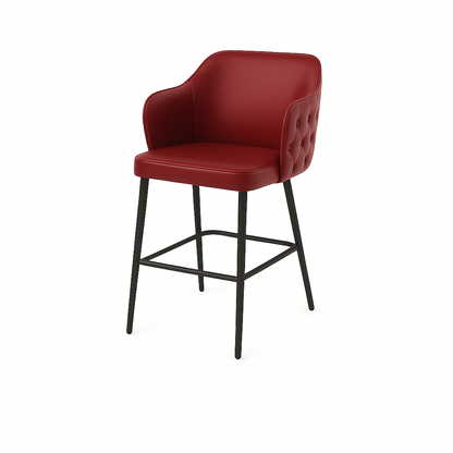 Scaun bar piele BEJ | model TEONA