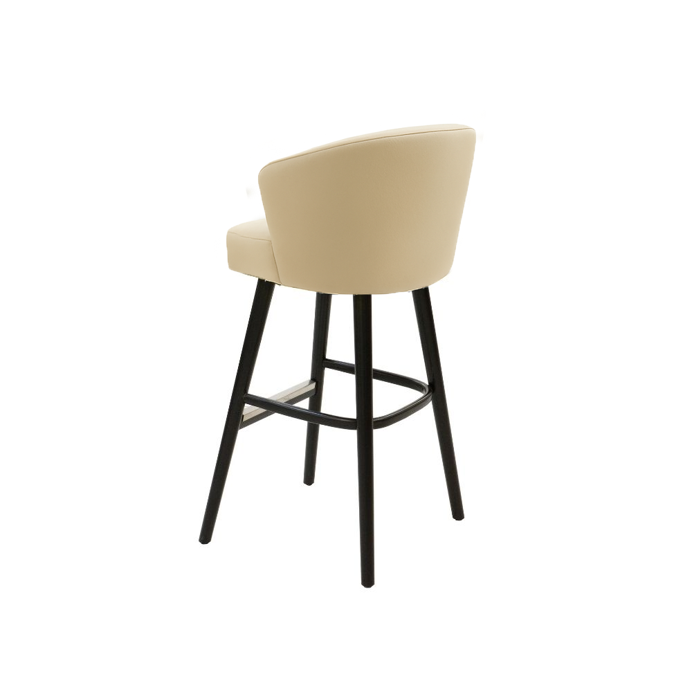 Scaun bar piele VERDE | model BRUNO