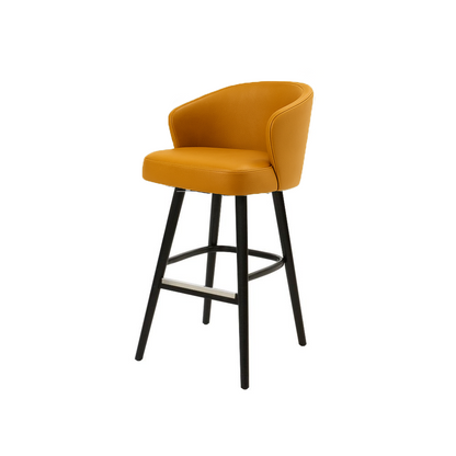 Scaun bar piele ALBA | model BRUNO