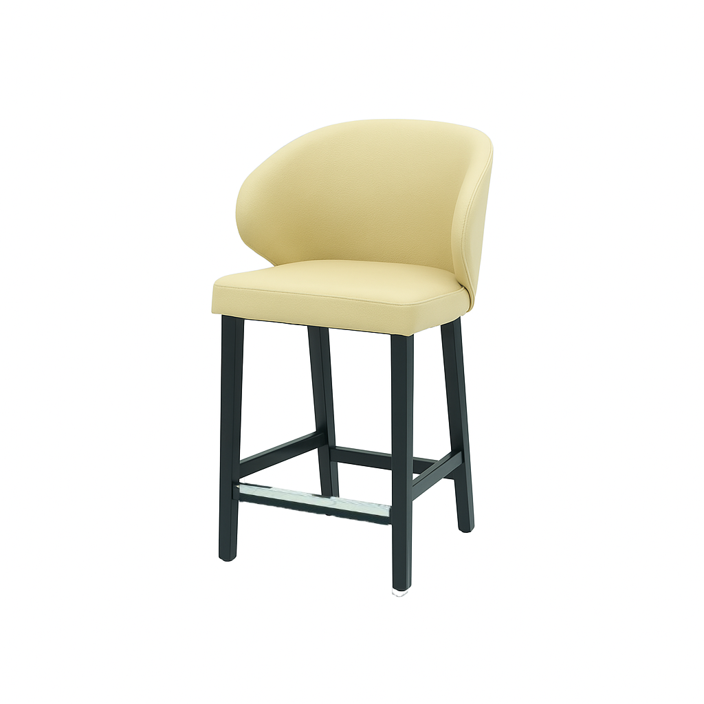 Scaun bar piele naturala ALBA | model CAPRICE