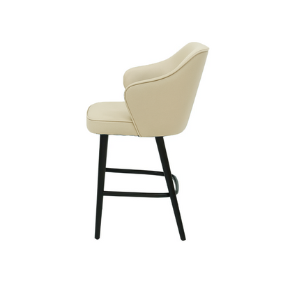 Scaun bar piele GALBENA | model ZEUS