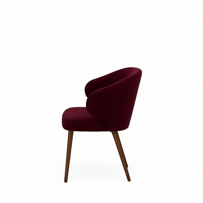 Scaun catifea ALBASTRA | model CAPRICE