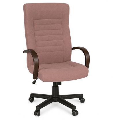 Scaun ergonomic catifea ROZ | model DALIA P