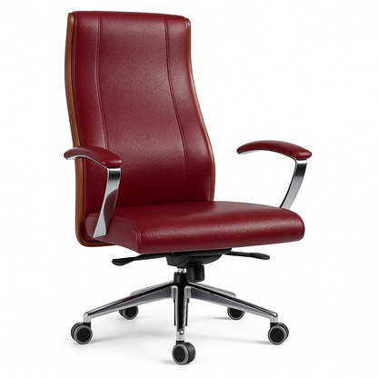 Scaun birou piele ROSIE | model BOSS P